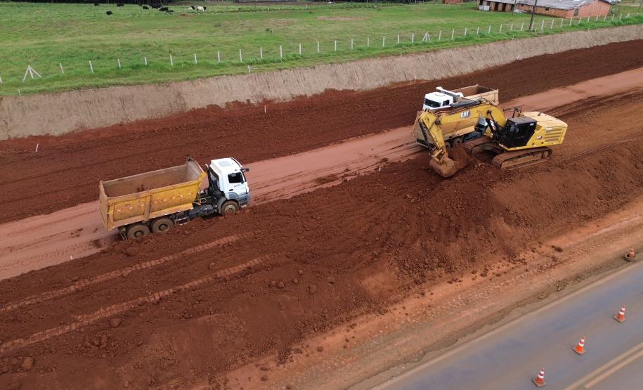 PRC-466 obras de duplicação entre Guarapuava e Palmeirinha
