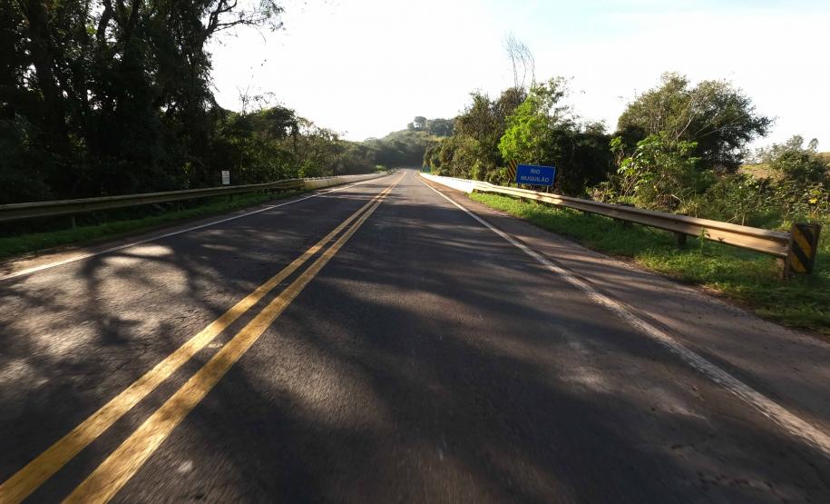 PRC-487 entre Nova Tebas e Pitanga