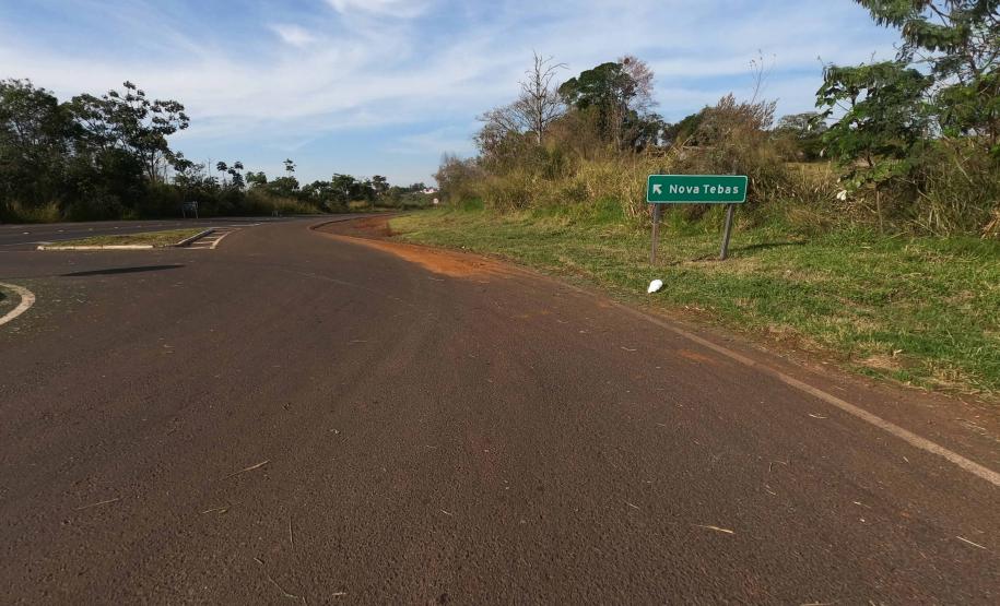 PRC-487 entre Nova Tebas e Pitanga