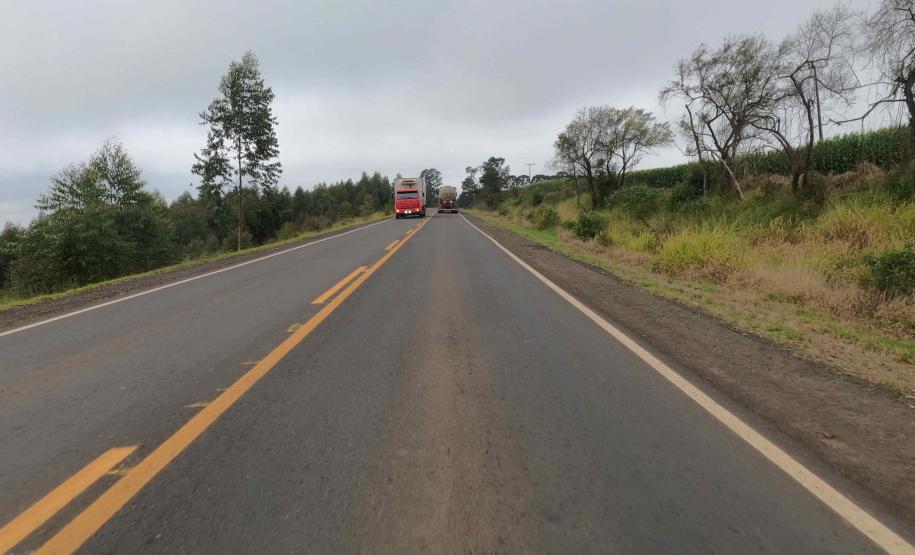 PR-090 em Ventania - trecho que será estudado no programa