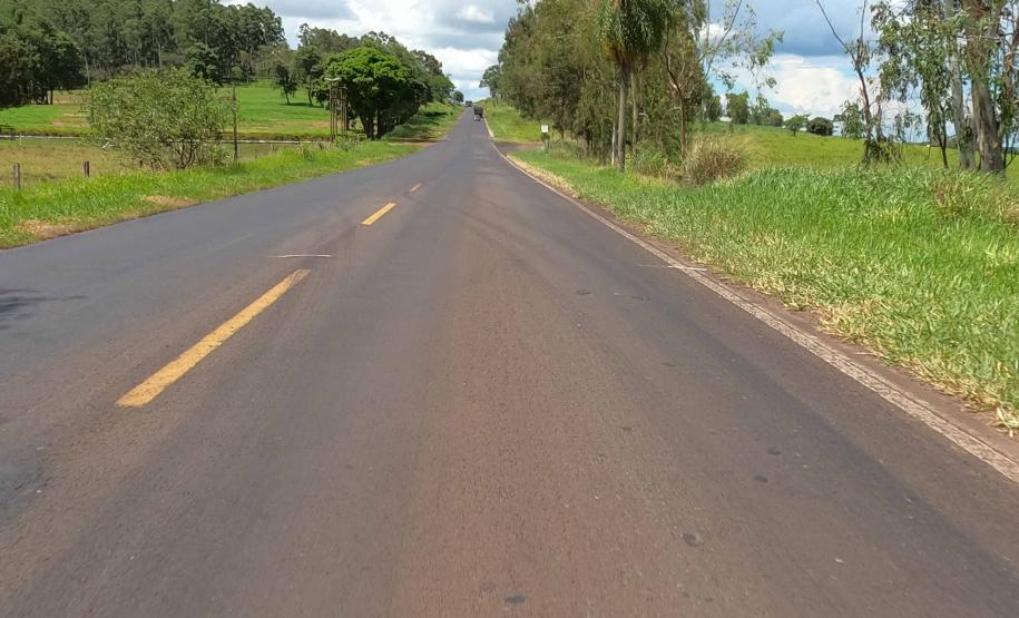 PR-580 em Umuarama - trecho que será estudado no programa