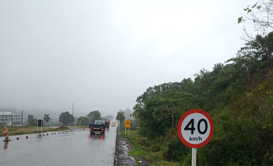 Restauração em concreto da PRC-280 entre Pato Branco e Clevelândia