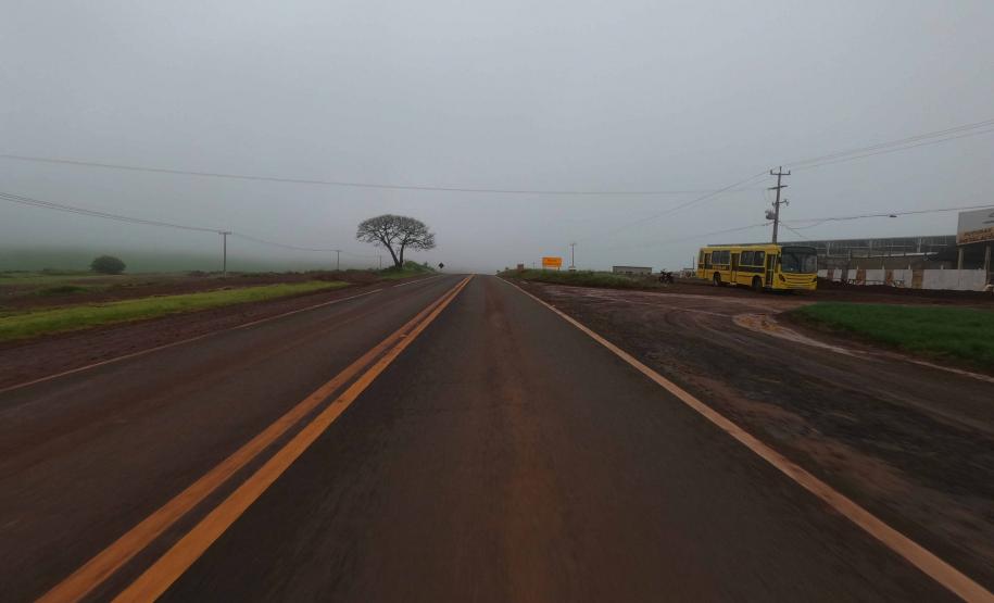 PRC-466 entre Manoel Ribas e Lidianópolis