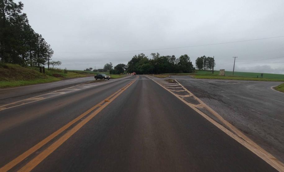 PRC-466 entre Manoel Ribas e Lidianópolis