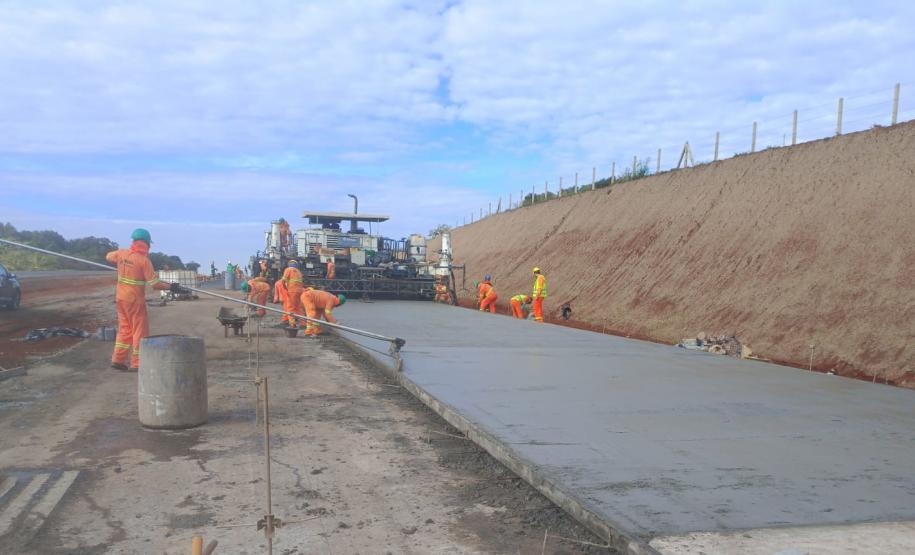 PRC-466 duplicação entre Guarapuava e Palmeirinha chega a 31%