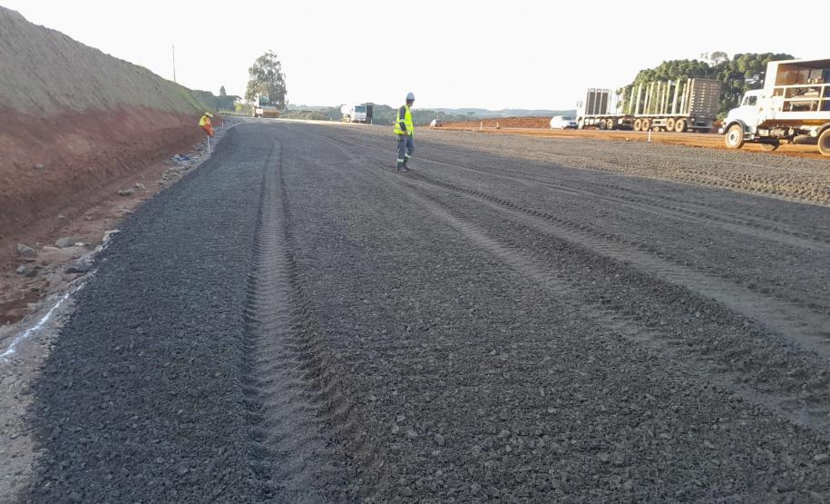 PRC-466 duplicação entre Guarapuava e Palmeirinha chega a 31%