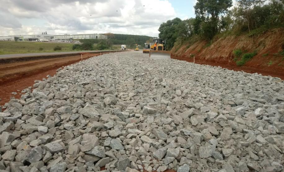 PRC-466 duplicação entre Guarapuava e Palmeirinha chega a 31%