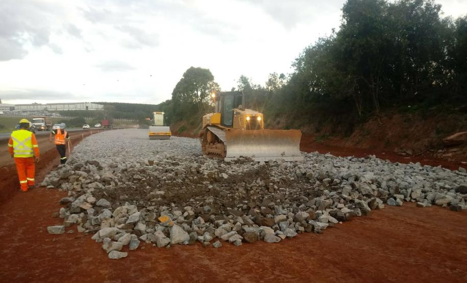 PRC-466 duplicação entre Guarapuava e Palmeirinha chega a 31%