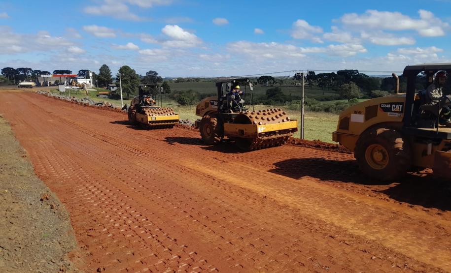 PRC-466 duplicação entre Guarapuava e Palmeirinha chega a 31%