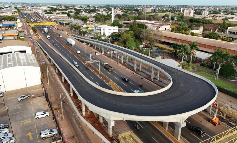 Viadutos de Sarandi chegam a 93,74% de execução