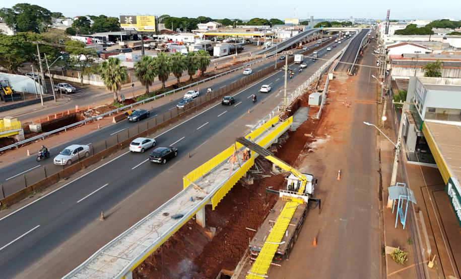 Viadutos de Sarandi chegam a 93,74% de execução