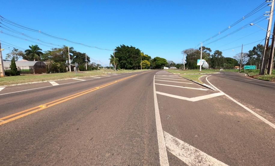 PR-218 entre Paranavaí e Amaporã