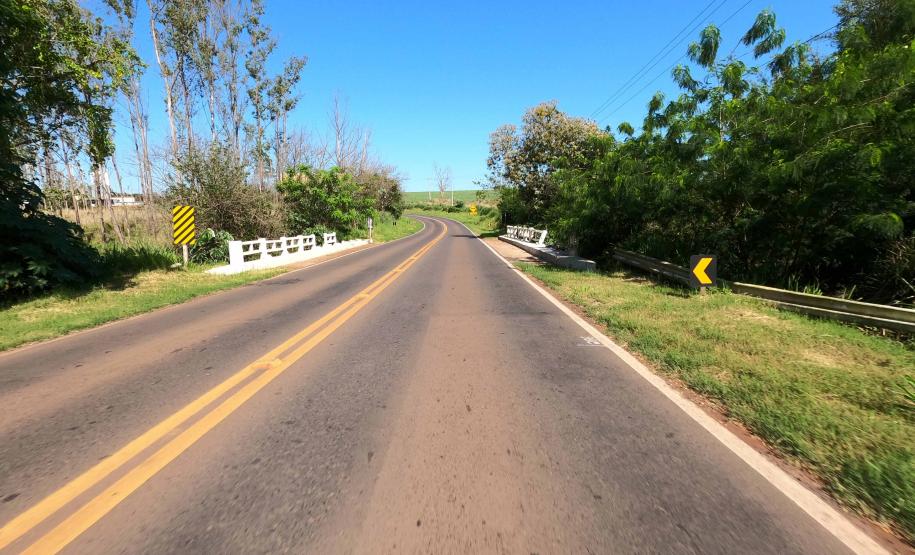PR-218 entre Paranavaí e Amaporã
