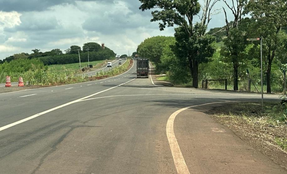 PR-317 entre Maringá e Iguaraçu