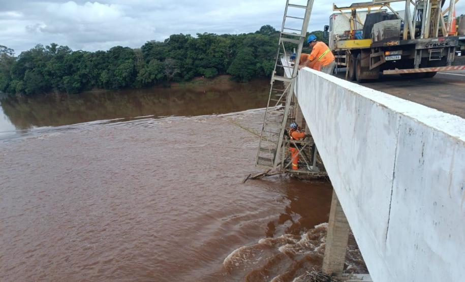 Reforma da Ponte do Rio Ivaí na PR-317 entre Floresta e Engenheiro Beltrão