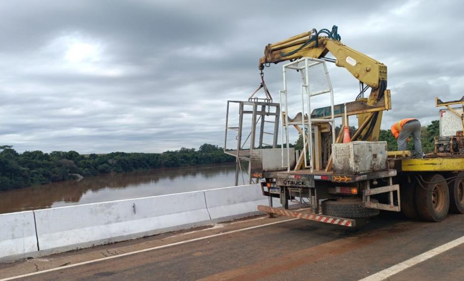 Reforma da Ponte do Rio Ivaí na PR-317 entre Floresta e Engenheiro Beltrão