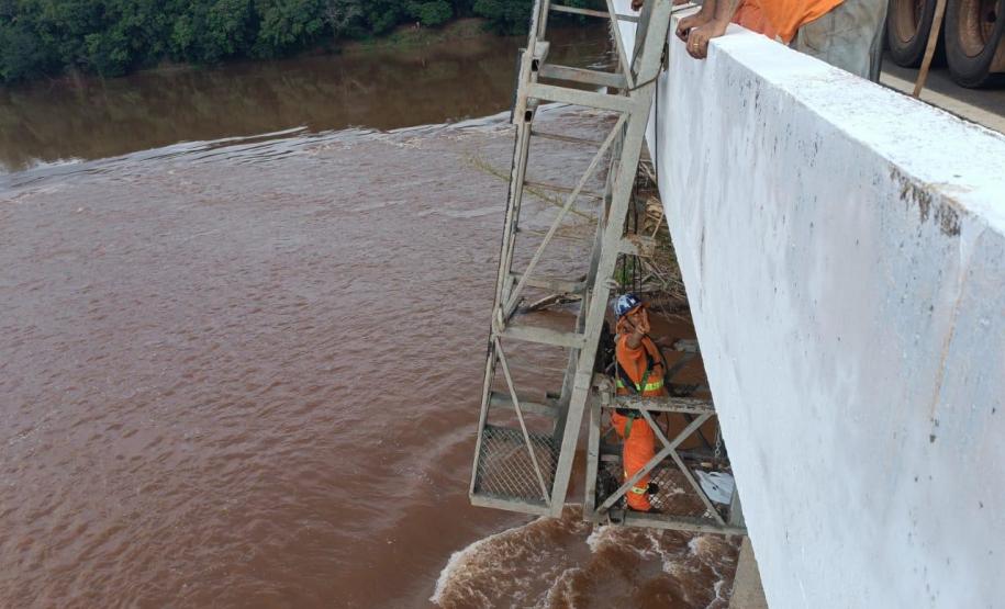 Reforma da Ponte do Rio Ivaí na PR-317 entre Floresta e Engenheiro Beltrão