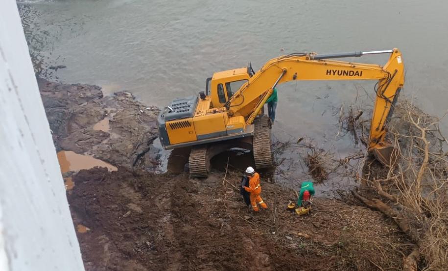 Reforma da Ponte do Rio Ivaí na PR-317 entre Floresta e Engenheiro Beltrão