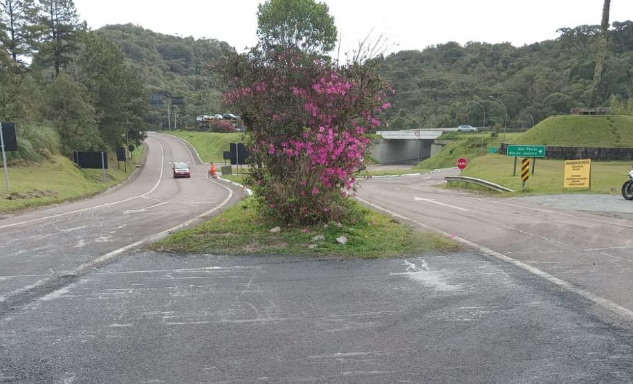 Serviços de conservação na Estrada da Graciosa
