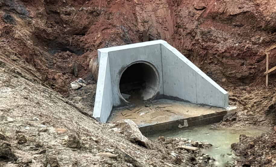 Passa-faunas nos acessos da Ponte de Guaratuba