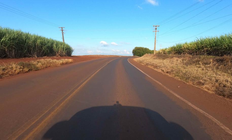PR-092 entre Andirá e Santo Antônio da Platina