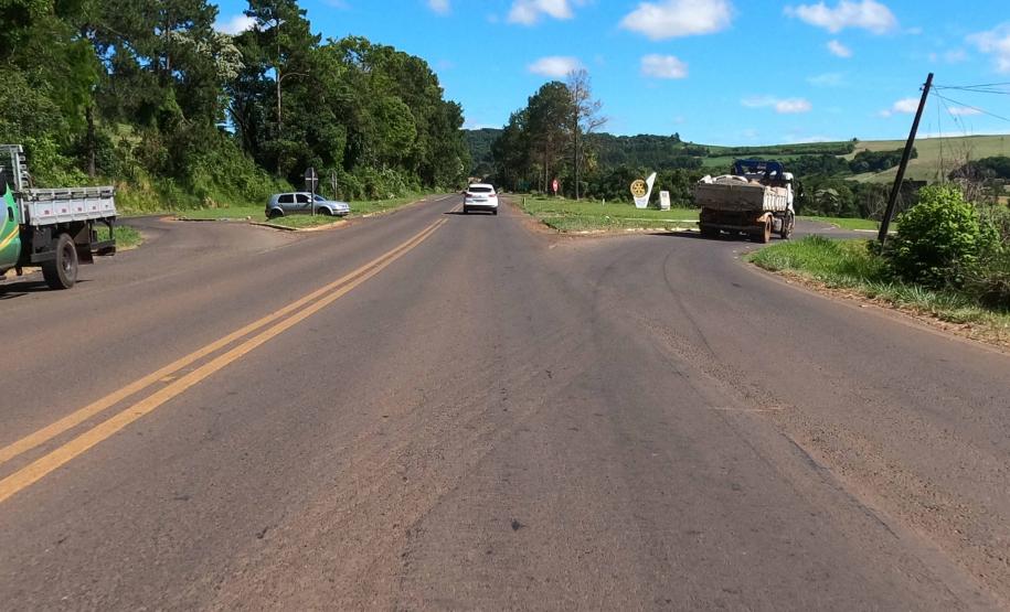PR-180 em Francisco Beltrão