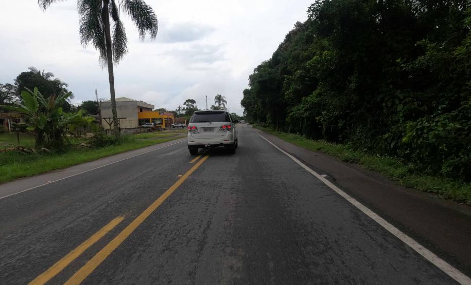 PR-412 entre Guaratuba e Santa Catarina