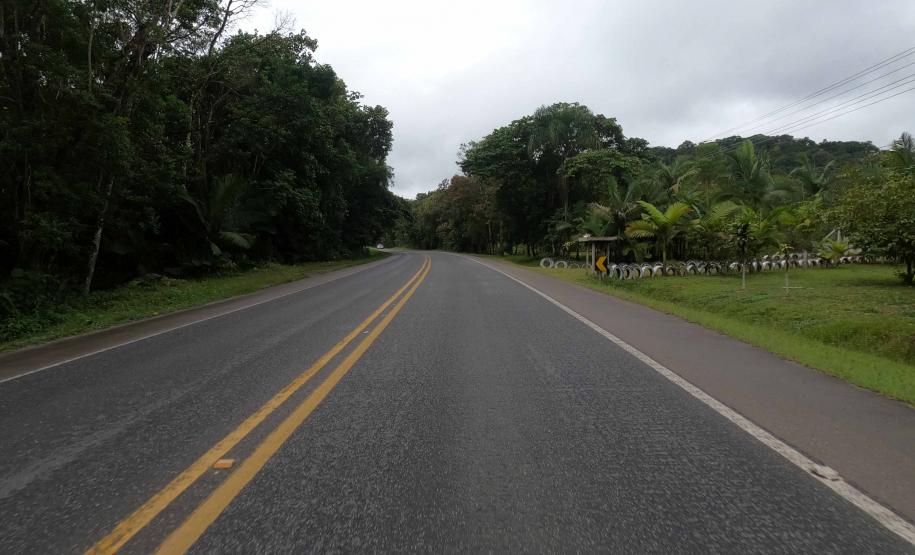 PR-412 entre Guaratuba e Santa Catarina