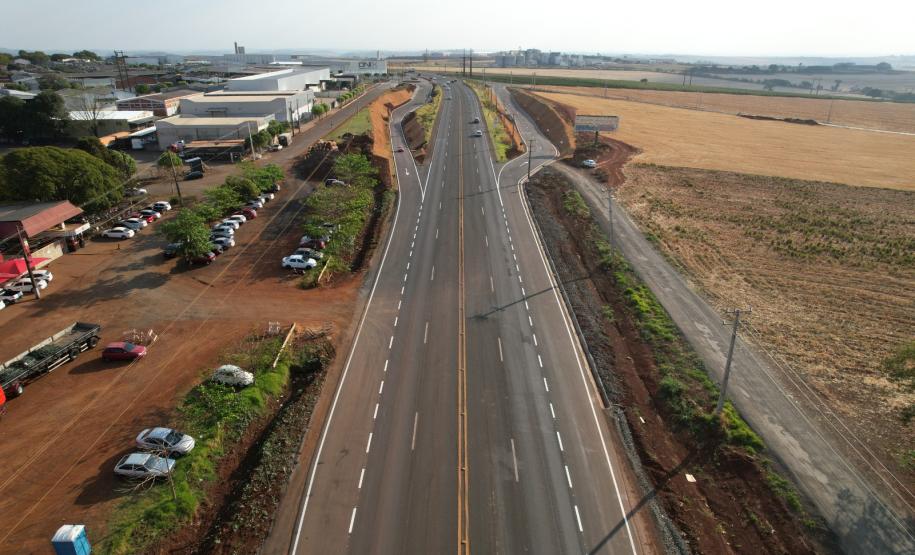 PR-444 nova trincheira em Mandaguari