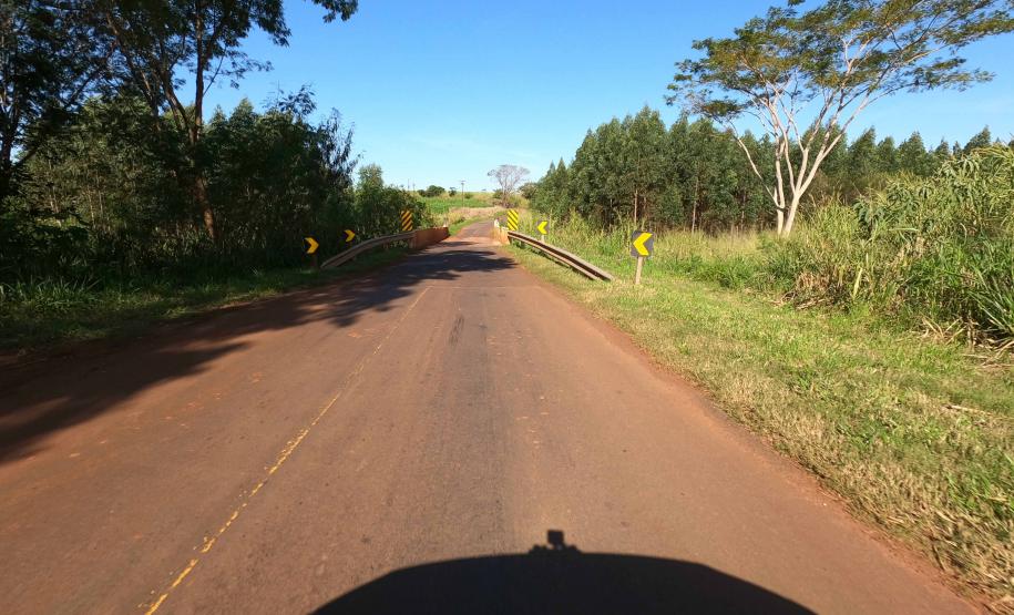 PR-534 ponte sobre o Rio Centenário