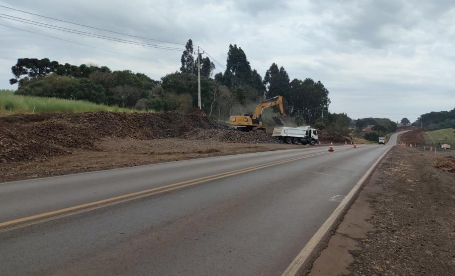 PRC-466 entre Turvo e Palmeirinha