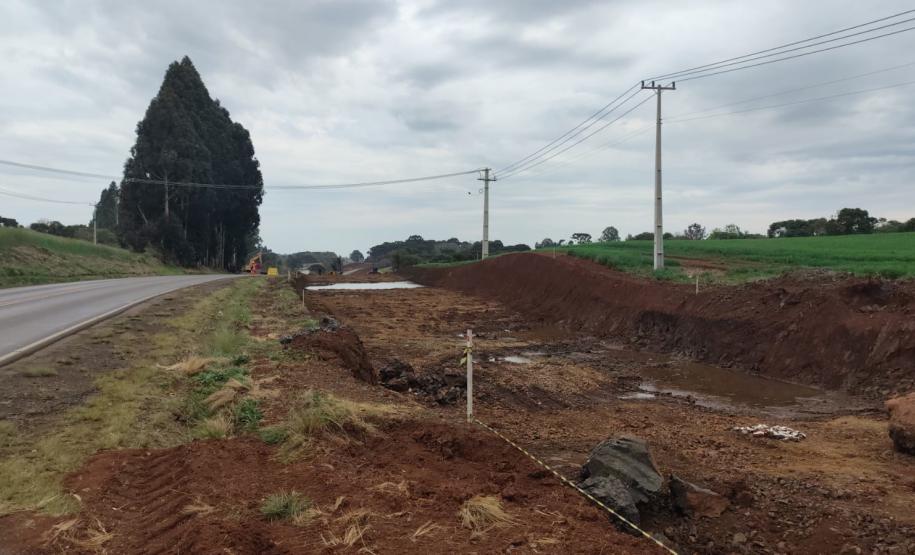 PRC-466 entre Turvo e Palmeirinha