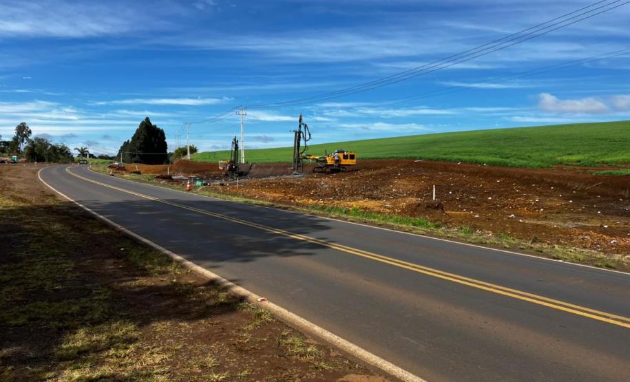 PRC-466 entre Turvo e Palmeirinha