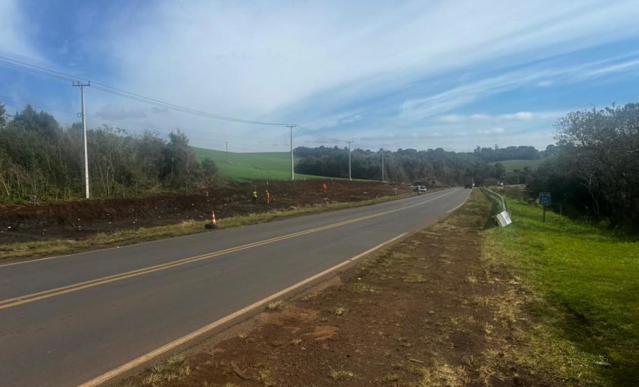 PRC-466 entre Turvo e Palmeirinha