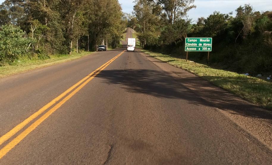 PRC-466 entre Manoel Ribas e Pitanga