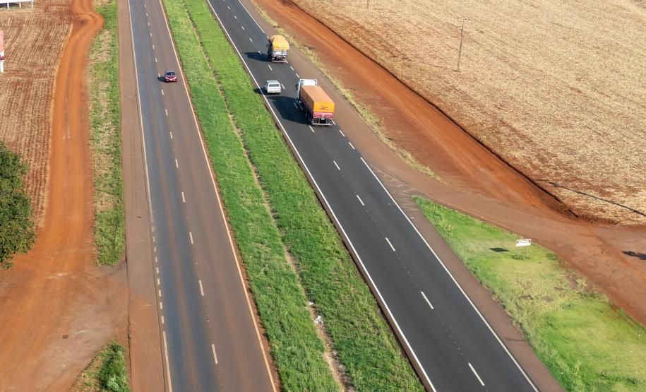 Rodovias entre Cascavel e Guaíra