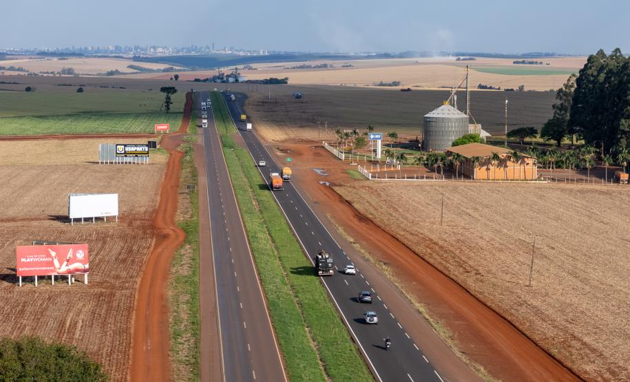 Rodovias entre Cascavel e Guaíra