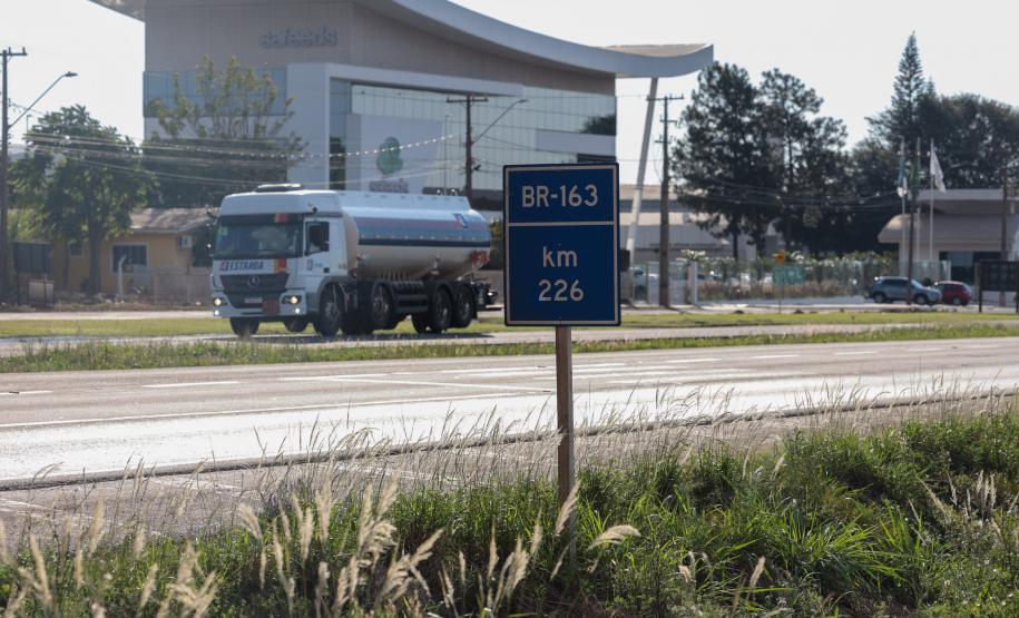 Rodovias entre Cascavel e Guaíra