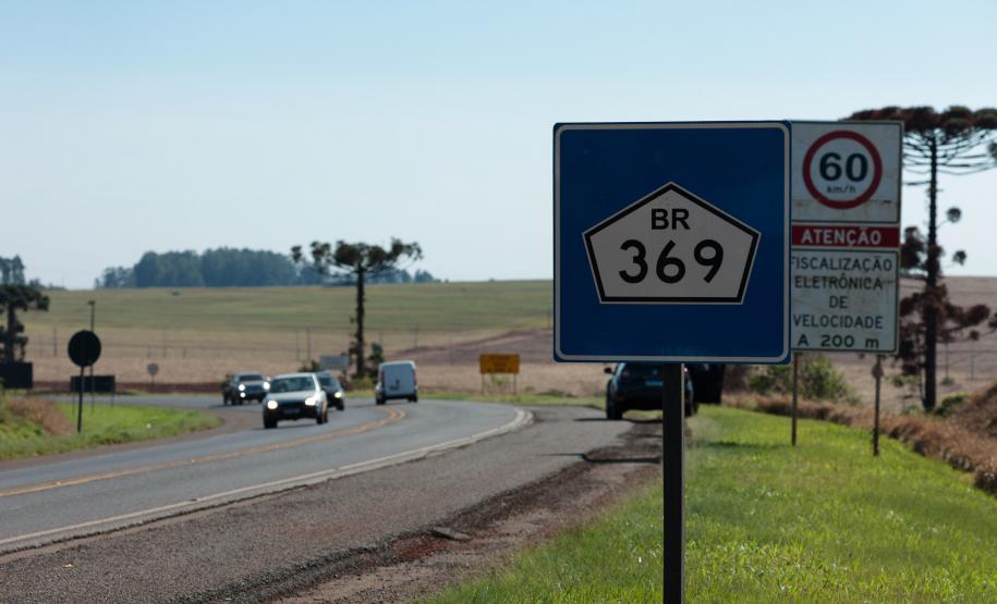 BR-369 entre Mamborê e Cascavel