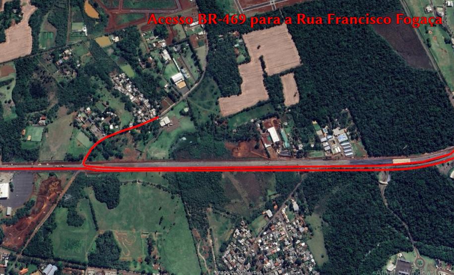 Croqui BR-469 desvios