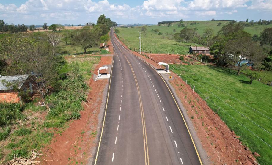 Estrada entre Ramilândia e Santa Helena chega a 76%