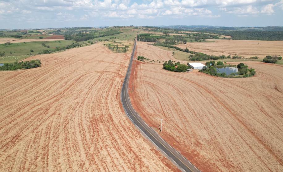 Estrada entre Ramilândia e Santa Helena chega a 76%