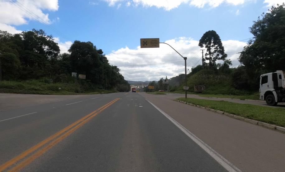 PR-092 trecho da Rodovia dos Minérios que será duplicado