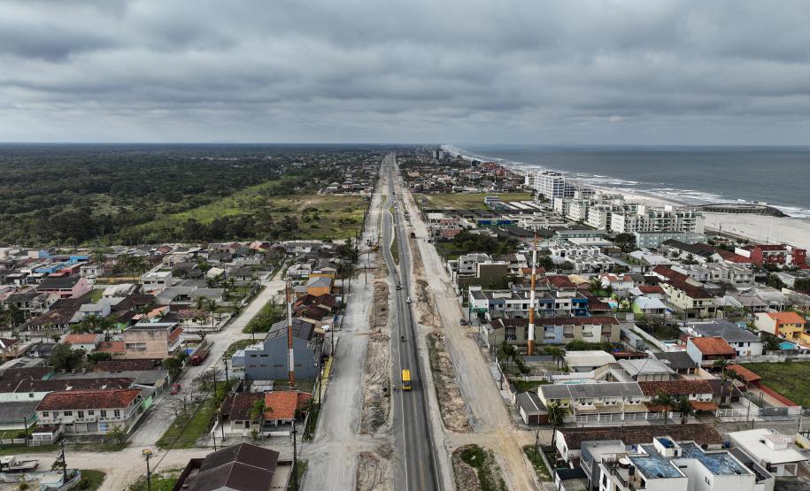 PR-412 duplicação entre Matinhos e Praia de Leste