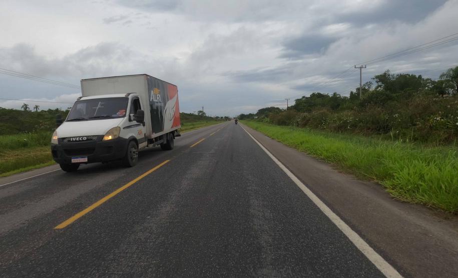 PR-412 trecho entre Guaratuba e Santa Catarina