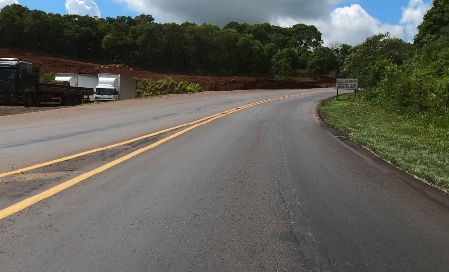 PRC-158 entre Vitorino e Santa Catarina