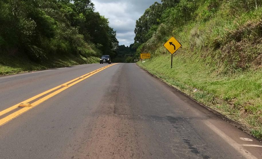 PRC-158 entre Vitorino e Santa Catarina