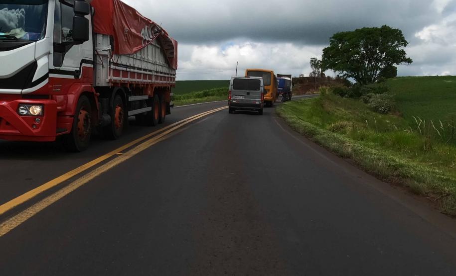 PRC-158 entre Vitorino e Santa Catarina