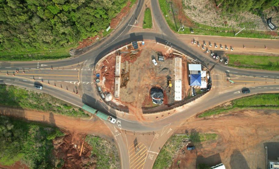 PRC-466 duplicação em concreto entre Pitanga e Turvo