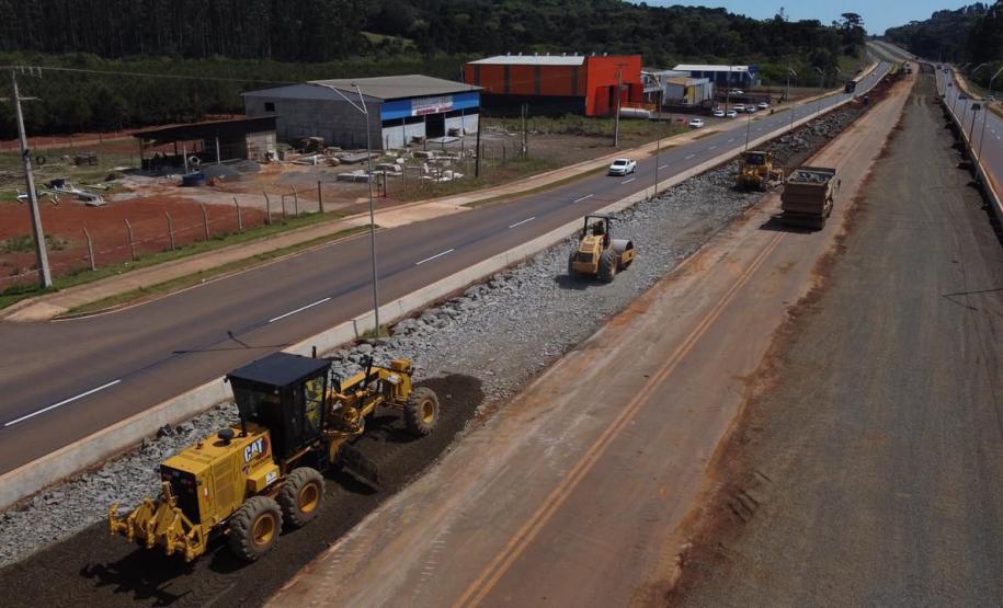 PRC-466 duplicação em concreto entre Pitanga e Turvo
